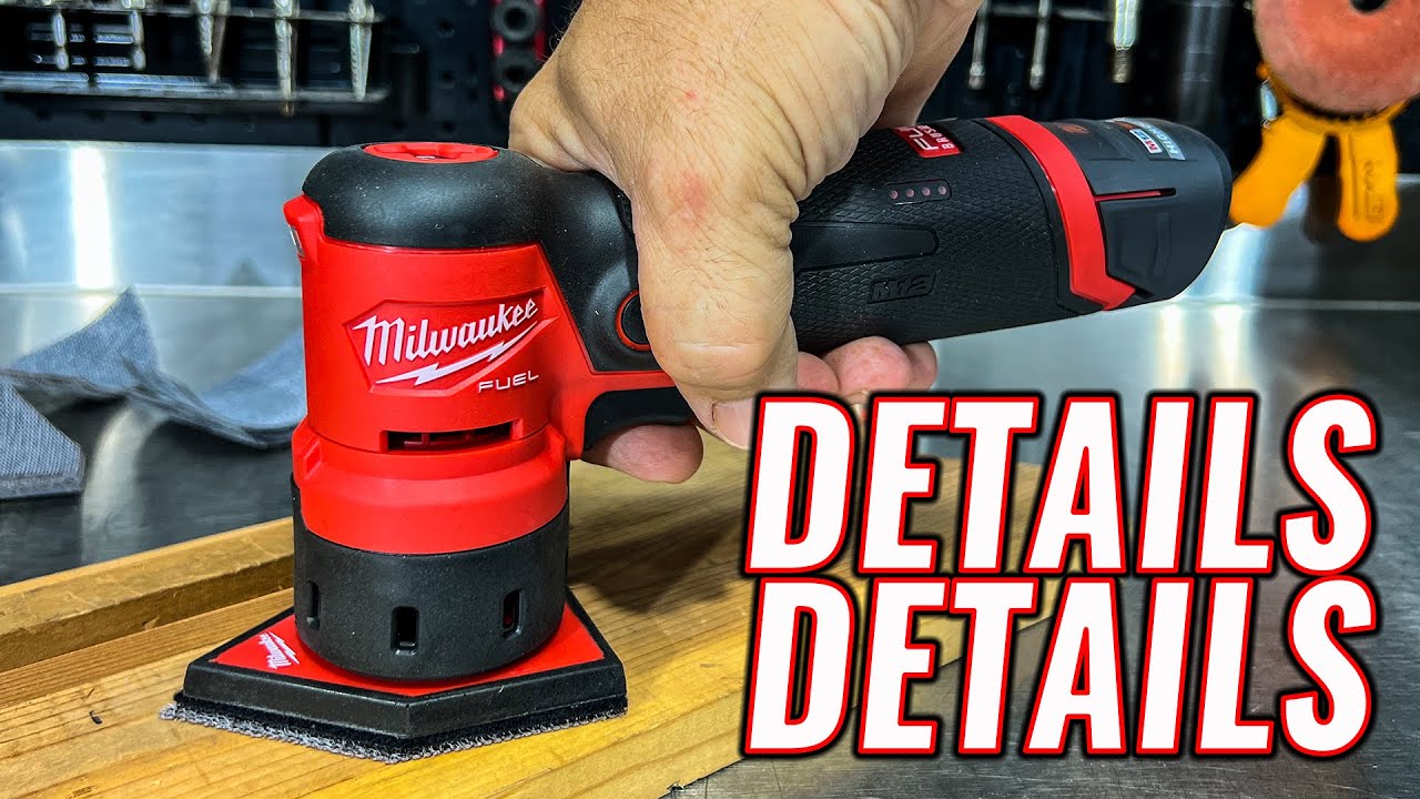 Обзор орбитальной шлифовальной машины Milwaukee 2531 M12 FUEL [орбита 1,5 мм]