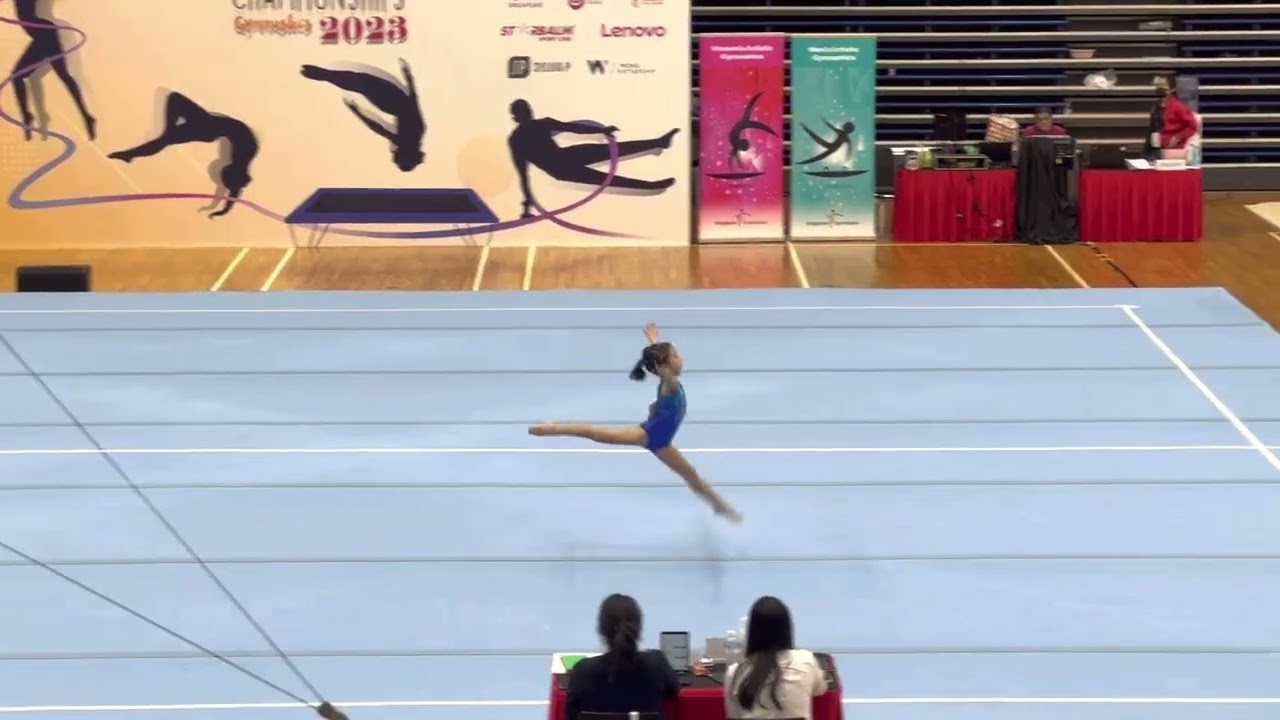 National championship 2023, floor event WAG level 3