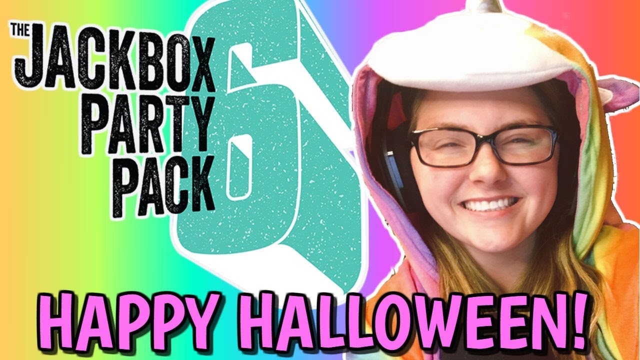 I'M A UNICORN! HAPPY HALLOWEEN! // JACKBOX PARTY PACK 6!