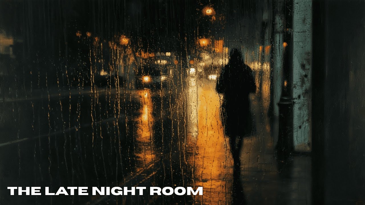 Glimpsing the World through the Rain in the Window -- relaxing somber jazz for intimate evenings