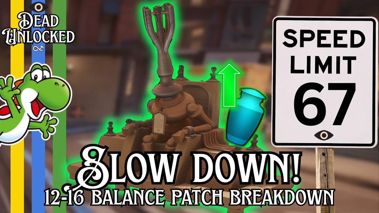MOVEMENT NERFED & OBJECTIVE BUFFS! Top 5 Biggest Changes in the New Deadlock Balance Patch 12-16-25