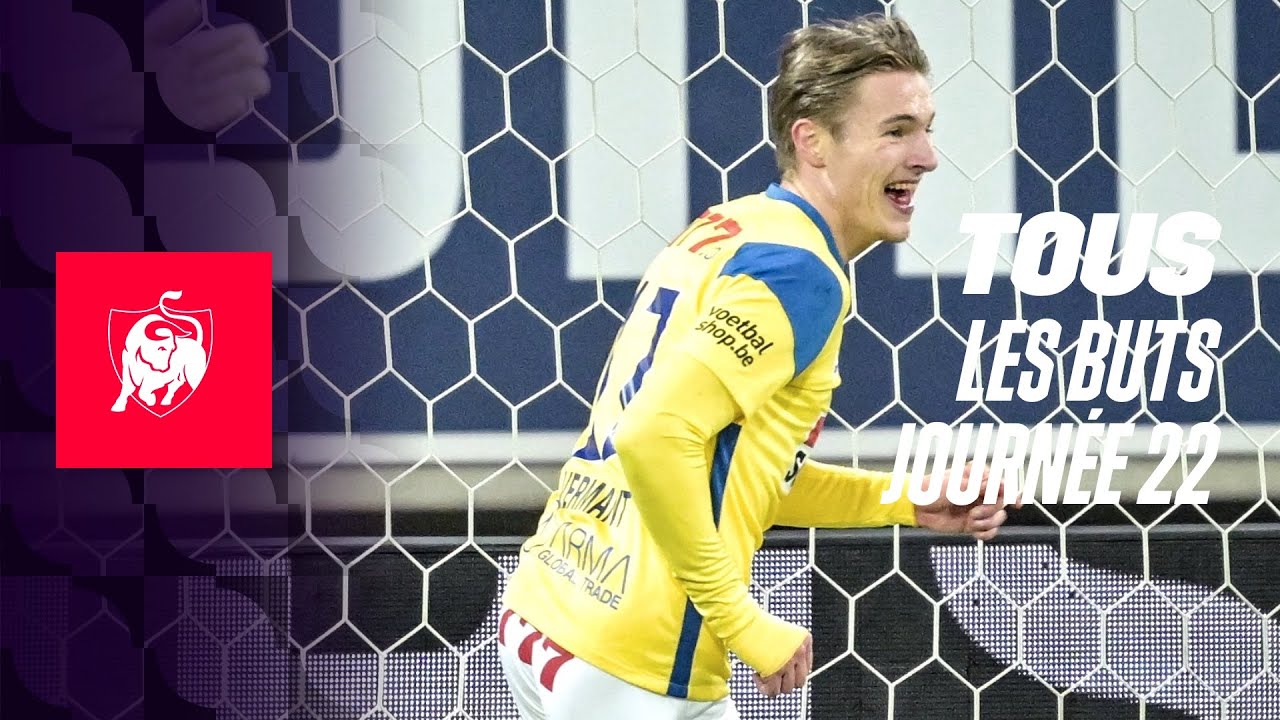 TOUS LES BUTS JOURNEE 22 👀⚽ Moments forts de la Jupiler Pro League 23/24