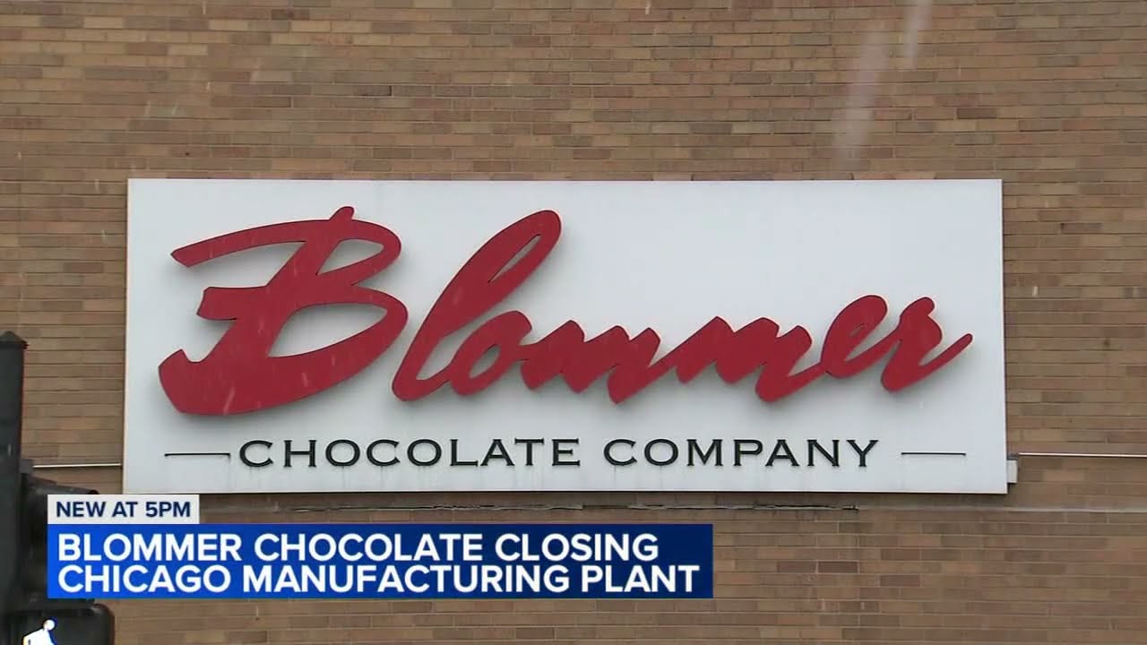 Blommer Chocolate closing manufacturing plant in downtown Chicago