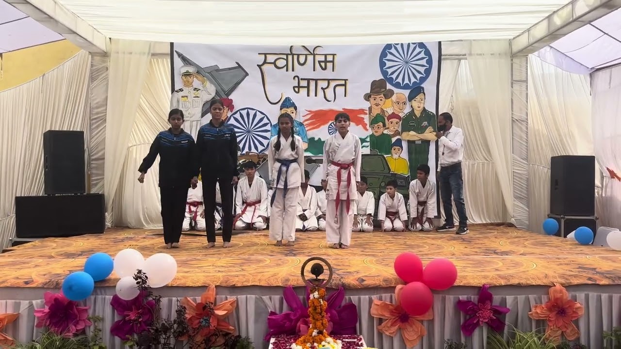 CHHIKARA PUBLIC SCHOOL Celebrating UTSAV. (Karate)