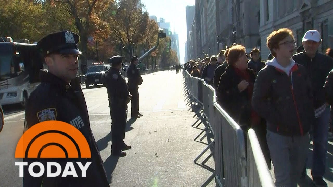 Heightened Security Along New York City's Thanksgiving Day Parade Route | TODAY