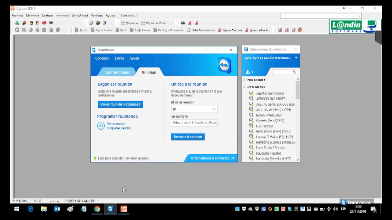 GesLan ERP Curso Completo - Sesi&oacute;n 1