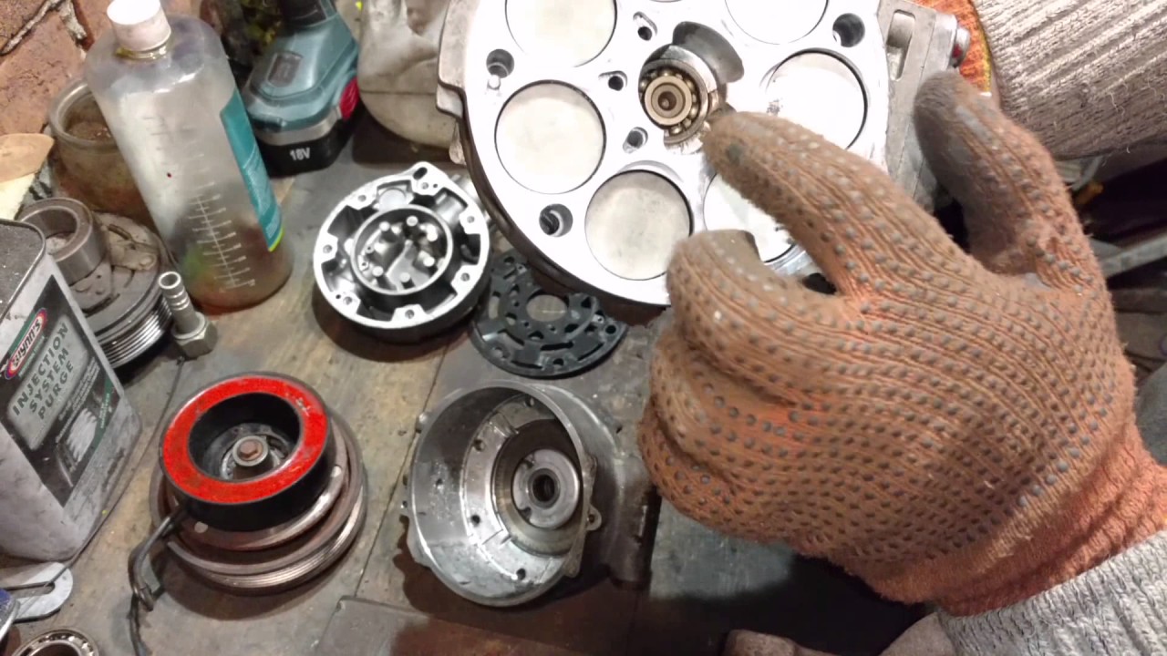 Компрессор кондиционера AUDI часть 1