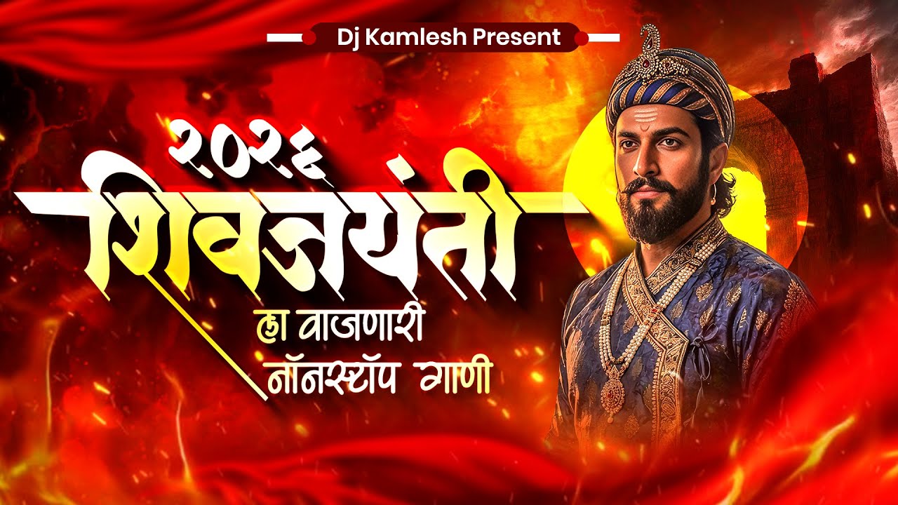 Shivaji Maharaj Dj Song 2025 | Marathi Mashup | Shivaji Dj Song | Shivjayanti Dj Song | Dj Kamlesh