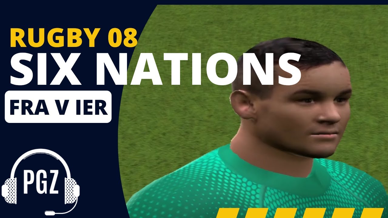 France vs Ireland | Six Nations Championship | EA Sports Rugby 08 (2023)