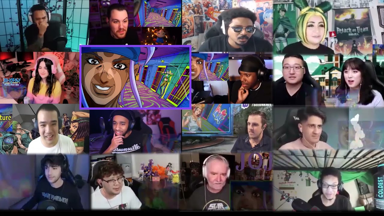 JoJo's Bizarre Adventure: Stone Ocean Opening | REACTION MASHUP