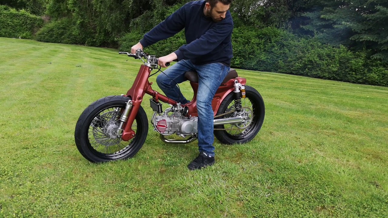 Street cub honda c70 🇧🇪 😈 💨 💨 💨 💨