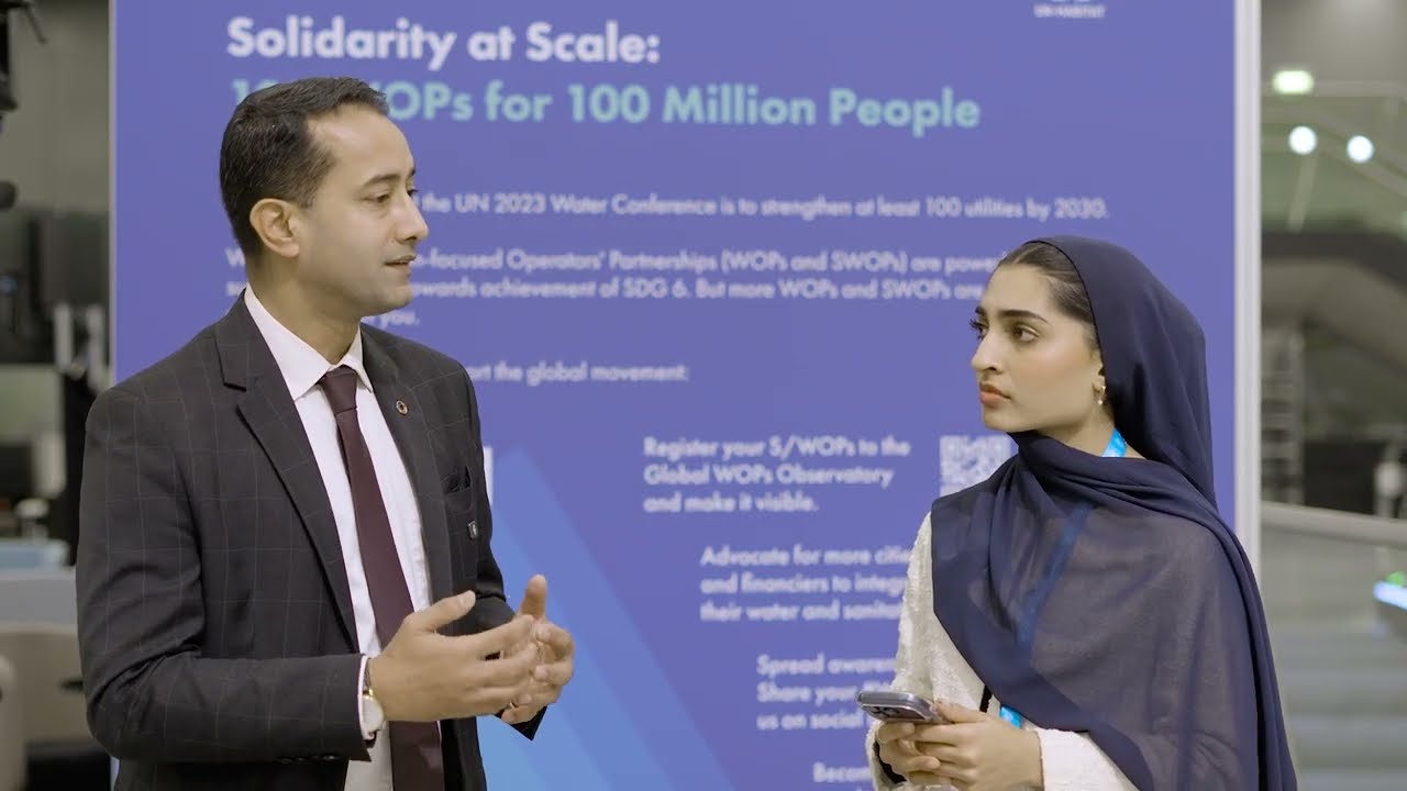 Animesh Kumar, Head of UNDRR Bonn – Building Disaster-Resilient Water and Sanitation Systems