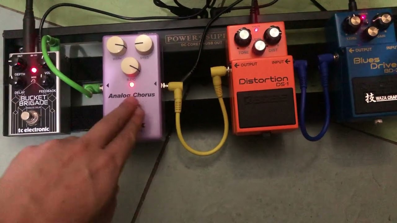 NUX Analog Chorus 80's Pop Demo