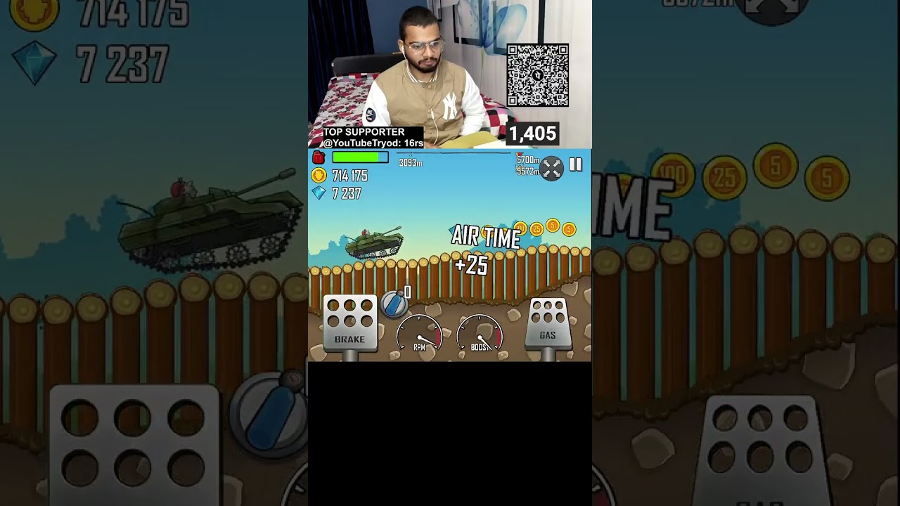 Hill Climb Racing New Record Ultimate fun