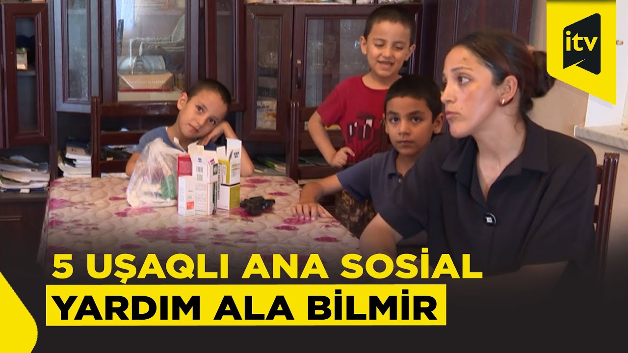 Sosial yardım təyin olunmadı: çoxuşaqlı ana çarəsiz qaldı
