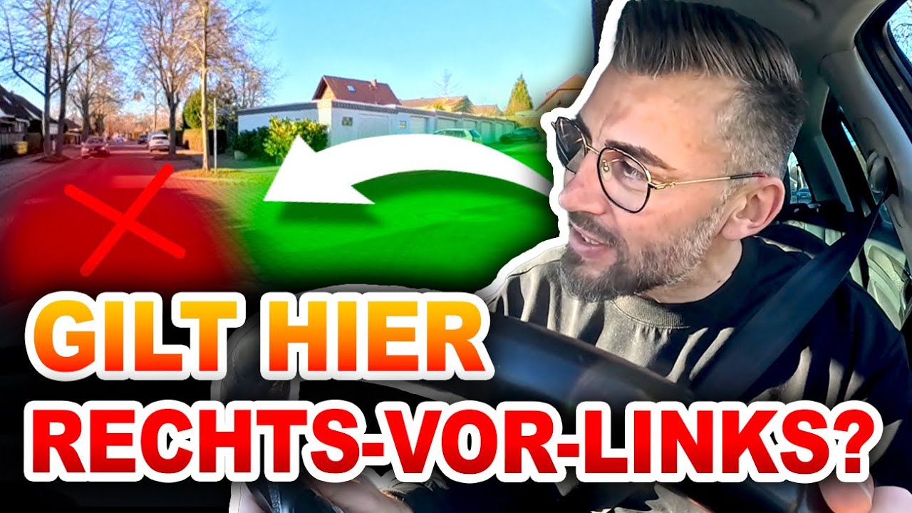 Wie war das mit der Vorfahrt? Dein Guide für Rechts vor Links & mehr l PKW Führerschein 🚗📋