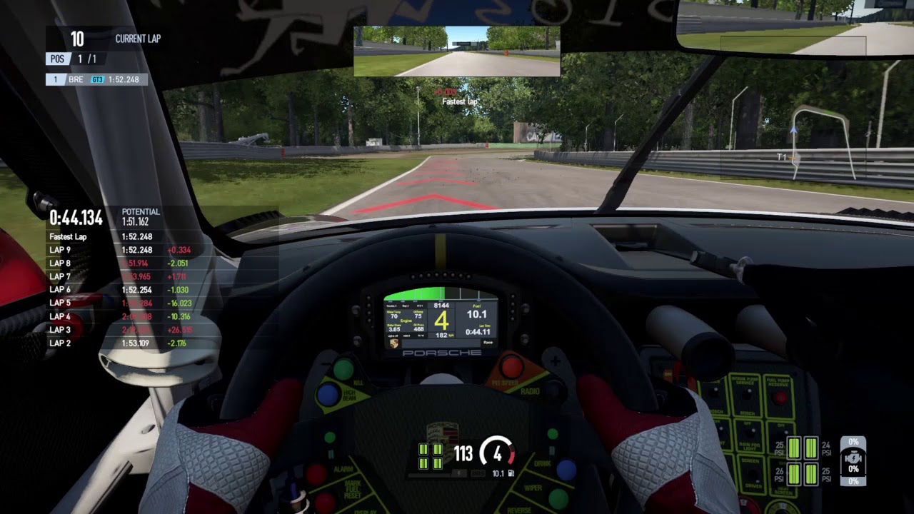 Project CARS 2 Cockpit dynamic FOV