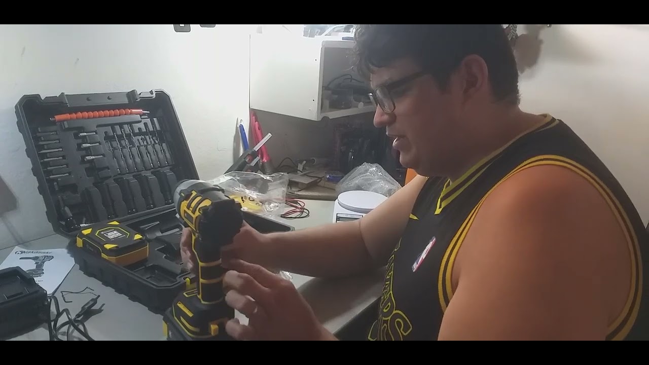 Teste e umboxing da chave de impacto nakasaki NK30029