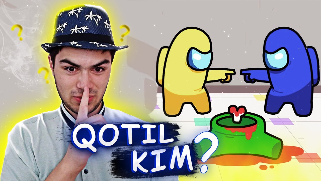 MENI QOTILLIGIMNI BILISHMADI! ENG ZO'R KILLNI QILDIM HAMMA HAYRON! AMONG US O'ZBEKCHA LETSPLAY