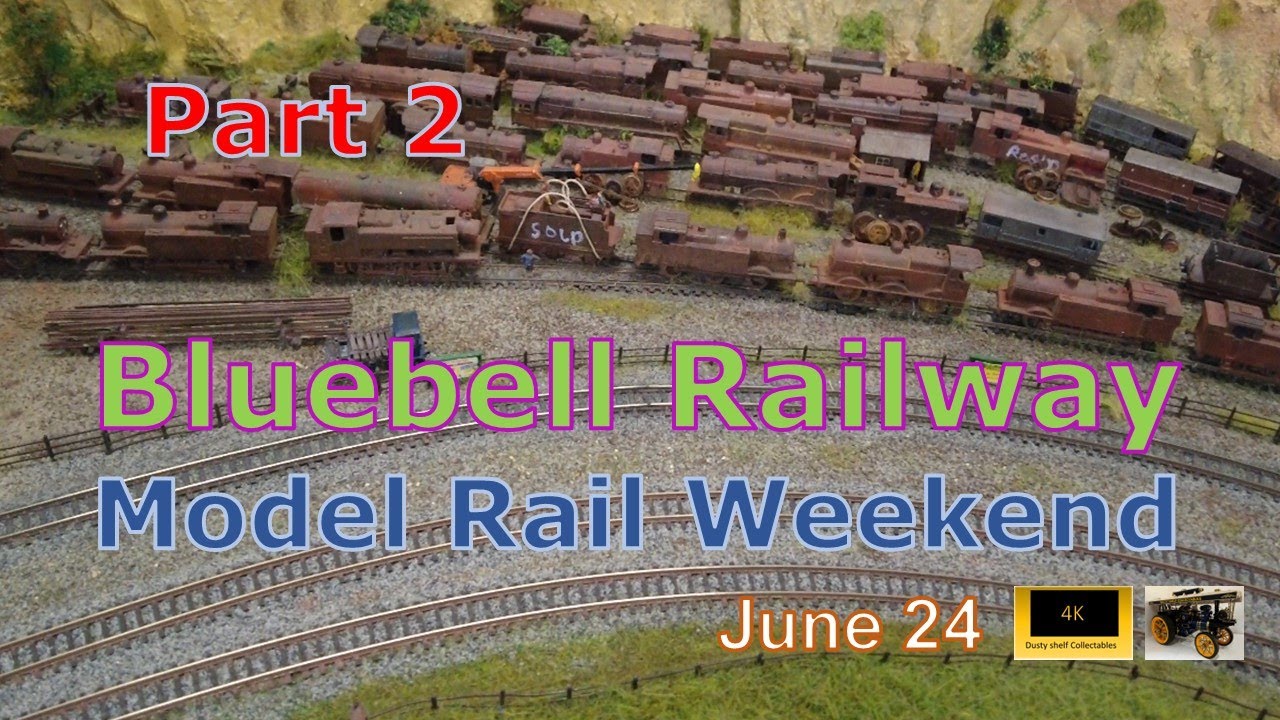 The Bluebell Railway Model Railway Weekend 2024. Part Two - Horsted Keynes.