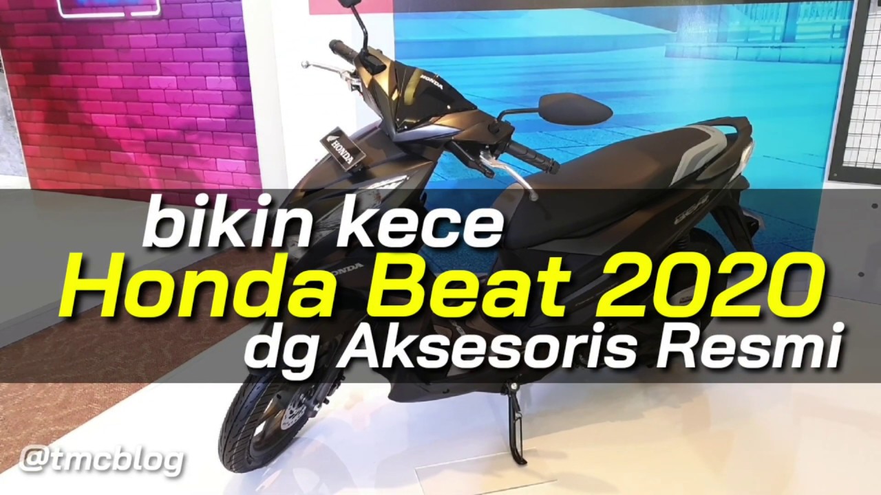 Bikin Kece !! Honda Beat dan Beat Street 2020 dengan Asesoris Resmi | #TMCBLOG #1215
