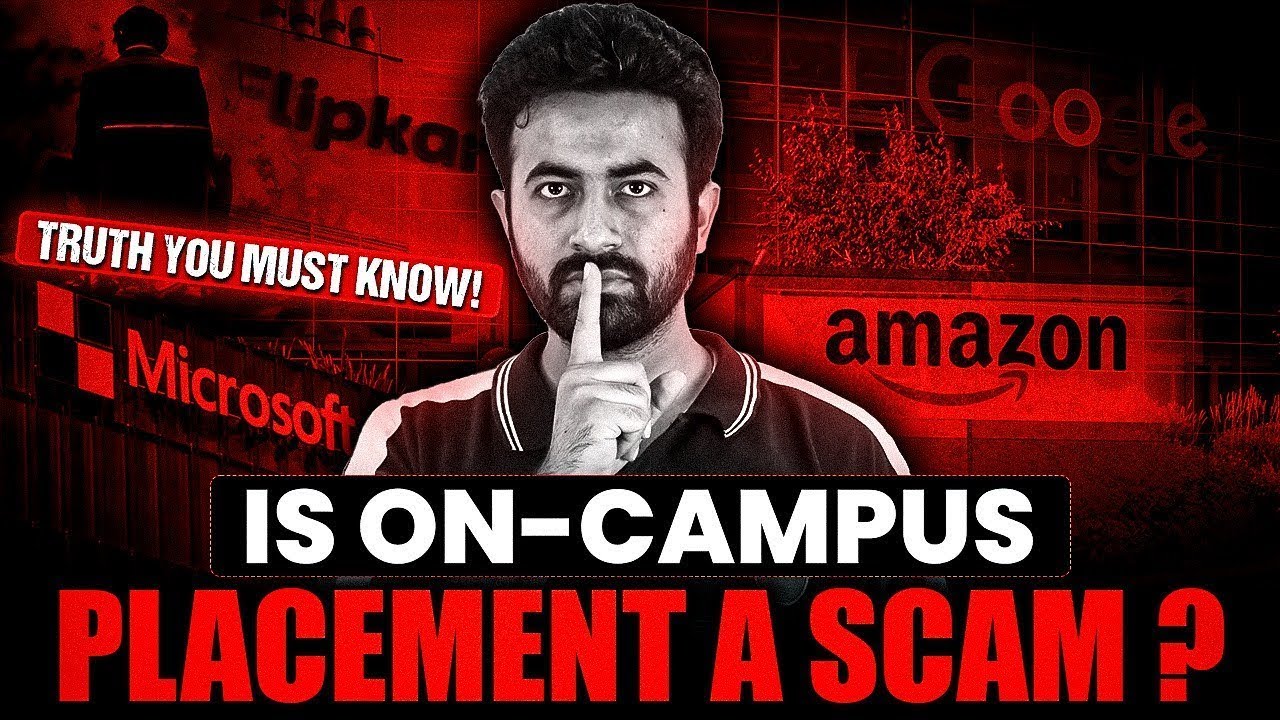 The Harsh Reality of On-Campus Placements in India! 😓