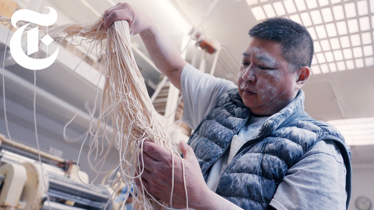 One of NYC’s Last Traditional Noodle Masters | NYT Cooking