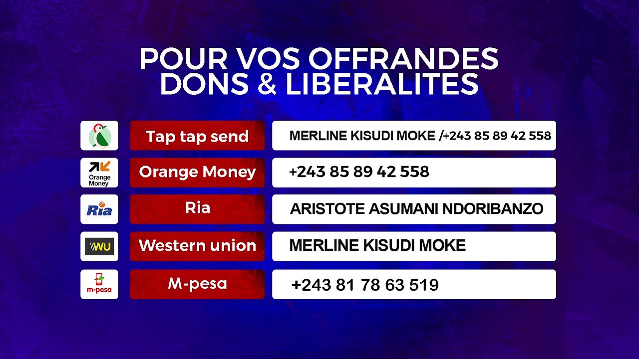 MATIN ELUMBE LUMBE AVEC PAST ARISTOTE ASUMANI. DU 17 FEV 2026