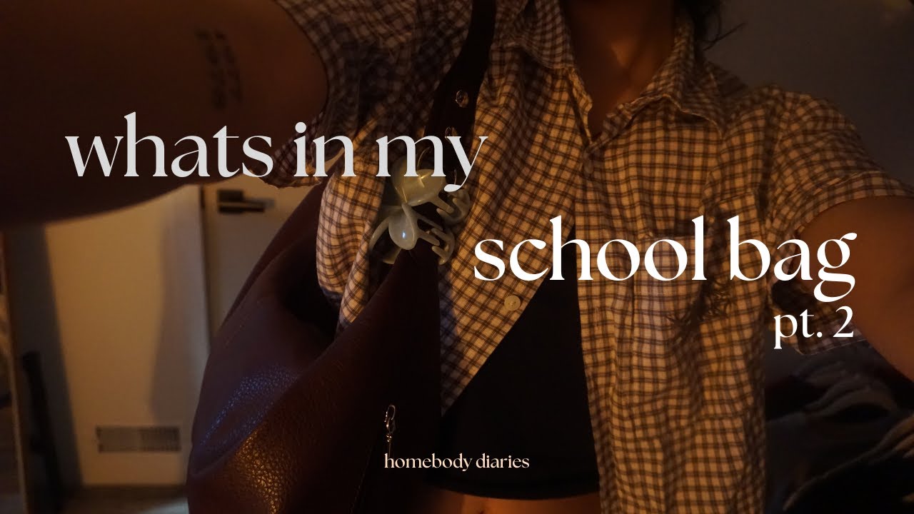 whats in my school bag pt. 2