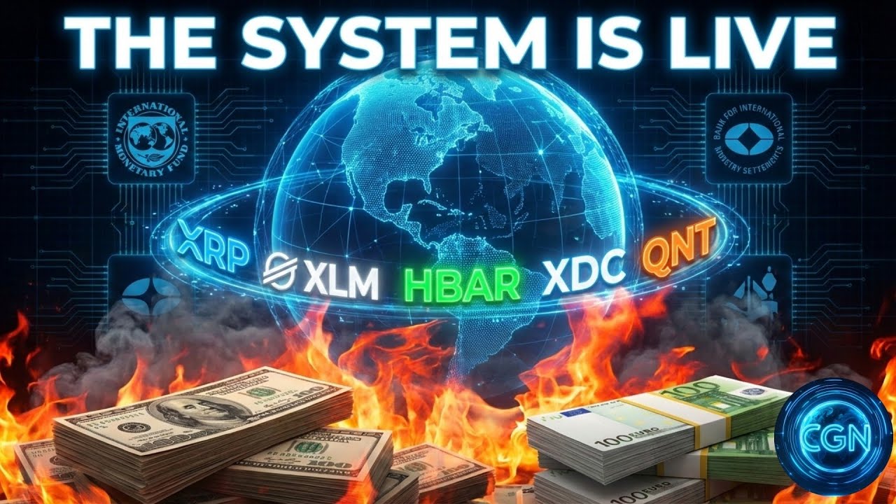 THE 5 CHOSEN CRYPTOS: How XRP & XLM Power The New System! 🌍