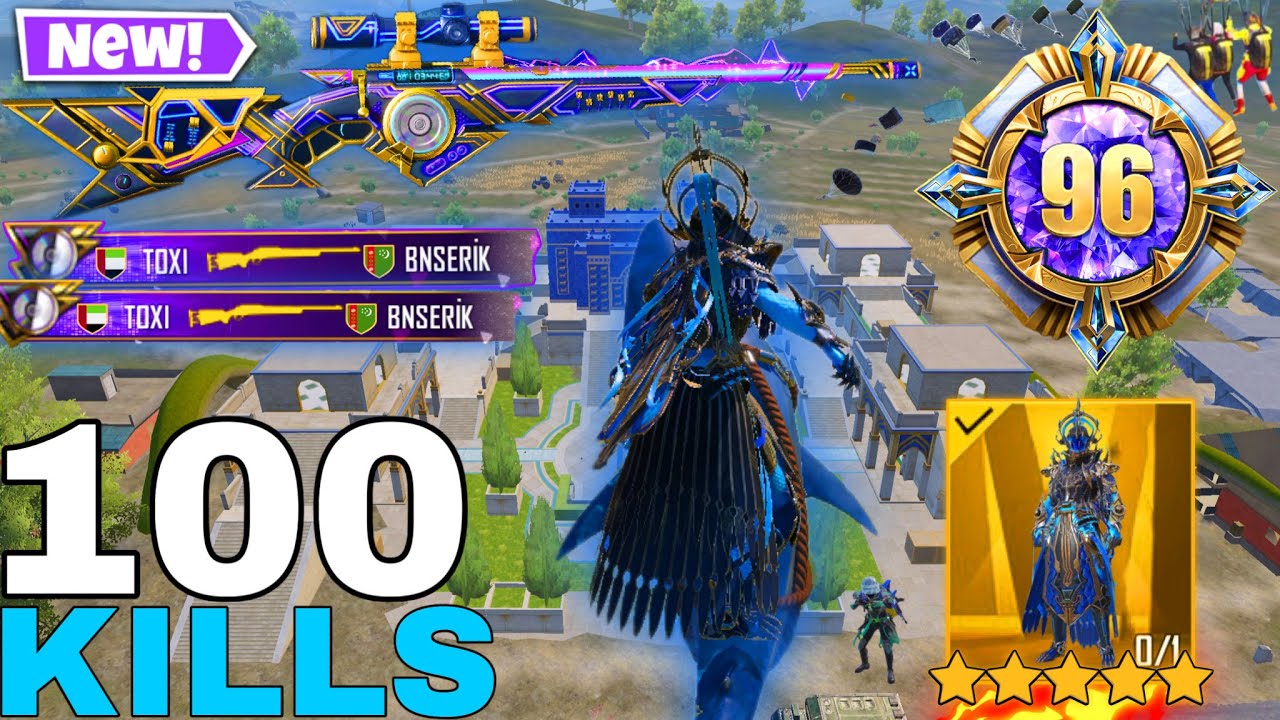 100 KILLS?!😱FULL GAMEPLAY WITH SK12+M416 BEST OUTFIT X-SUIT(LEVEL7)🔥