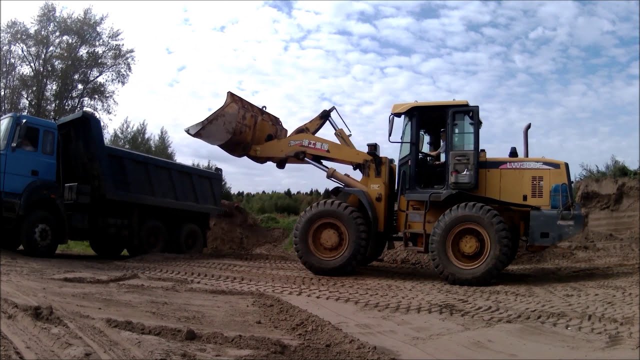 МАСТЕР КЛАСС ПОГРУЗКИ МАШИН НА LW300F