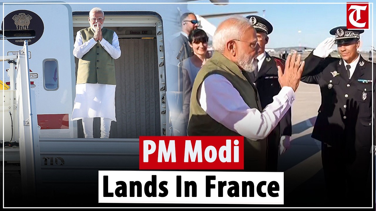 PM Modi Lands in Nice for G7 Summit, Key Talks with Macron Ahead