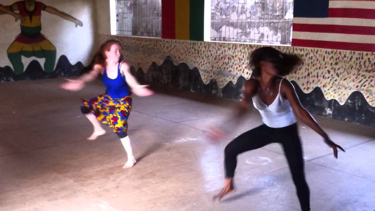 Soko at Bomboya in Conakry, Guinea with Kadiatou Kouyate