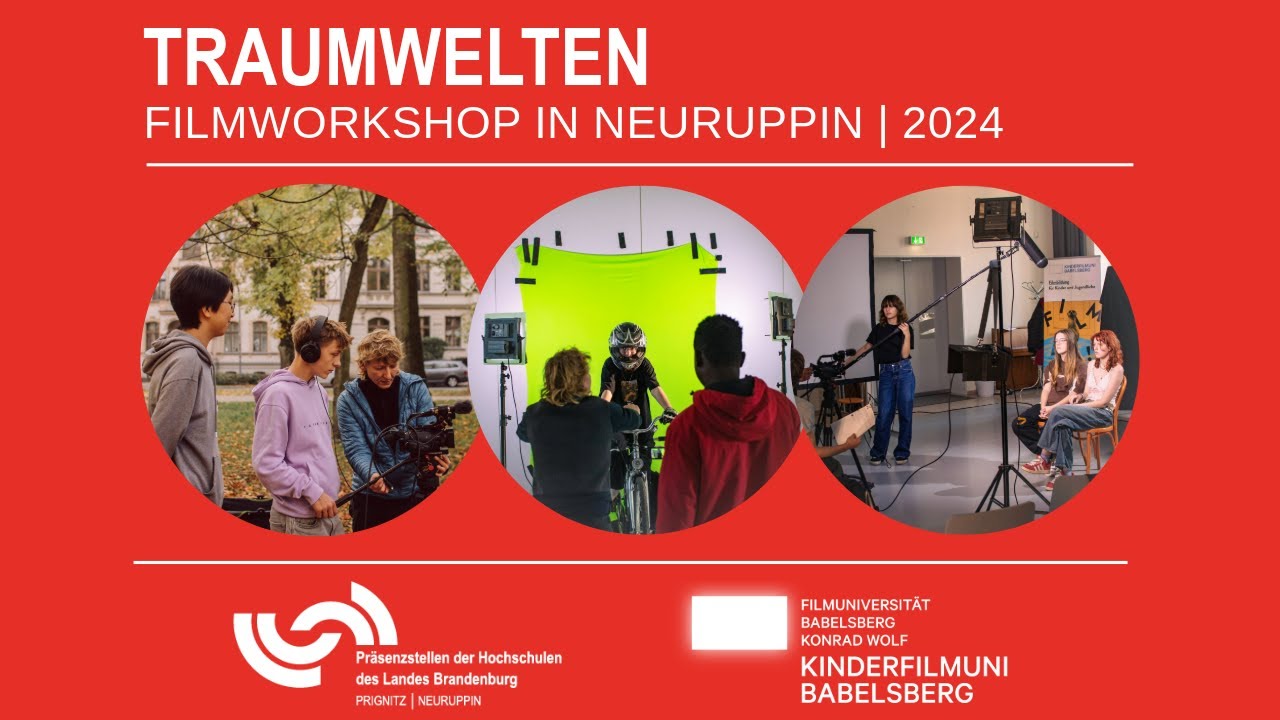 TRAUMWELTEN | Filmworkshop für Jugendliche mit der Jungen Filmuni in Neuruppin  (2024)