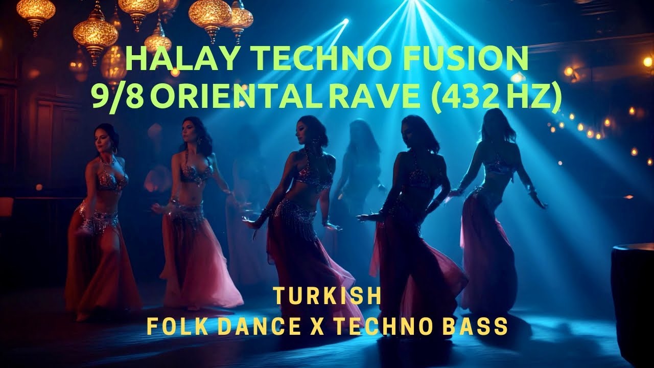 Halay Techno Fusion &ndash; 9/8 Oriental Rave (432 Hz) | Turkish Folk Dance x Techno Bass