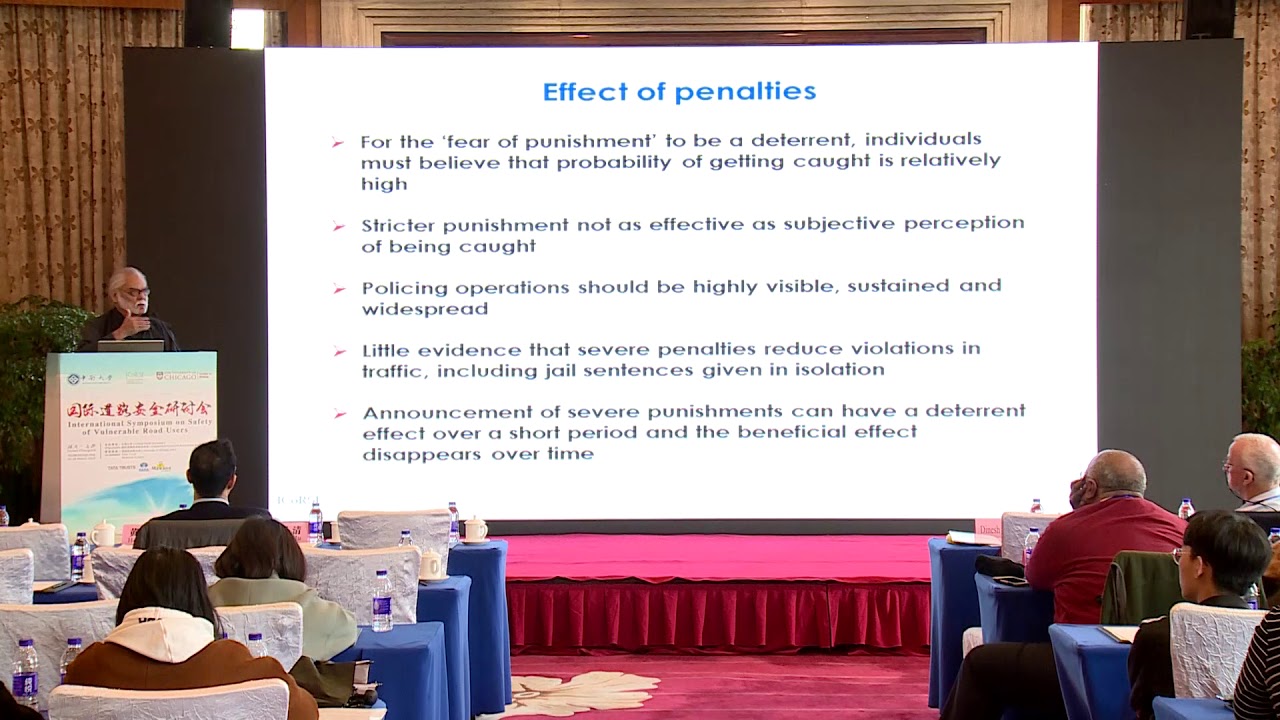 Road Safety. Dinesh Mohan on Effective Police Enforcement: What Works