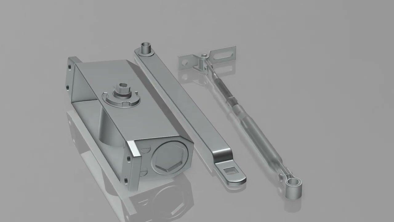 Automatischer Türschließer aus Metall: Effizienz & Zuverlässigkeit | STAHLIA