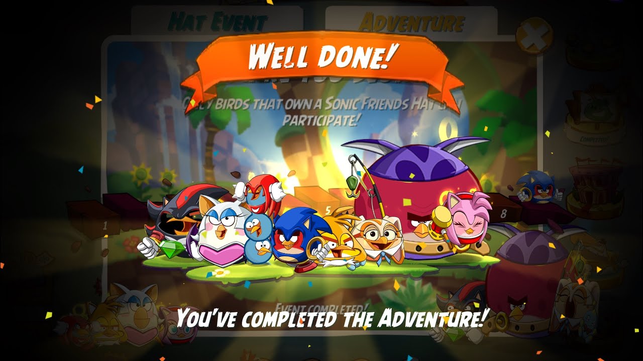 Angry Birds 2 AB2 - The Sonic Adventure (Level 5 - 8) - Dec 2024