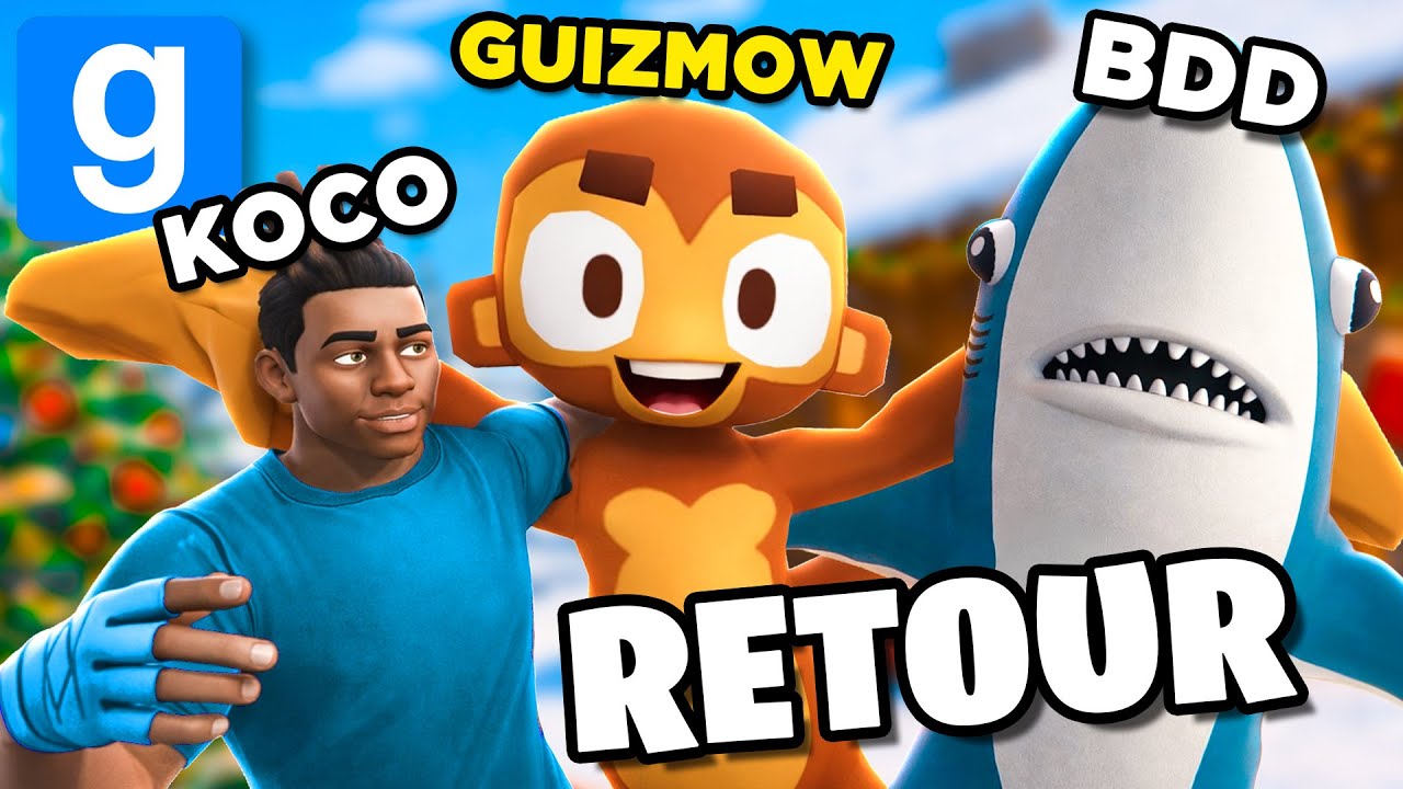 LE RETOUR DE LA TEAM avec KOCO et BDD !! (Gmod)