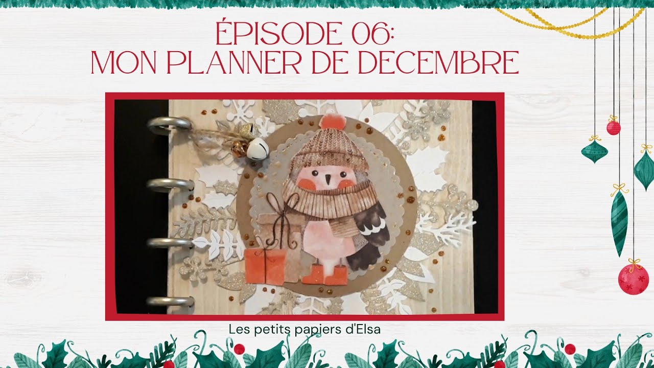 {xmas vlog} Festival de Noël jour 6:  le planner de décembre