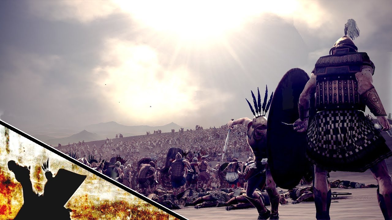 Cinematic TRAILER - EPIC MASSIVE BATTLE - 20K SPARTANS VS 27K ROMANS - Total War Rome II