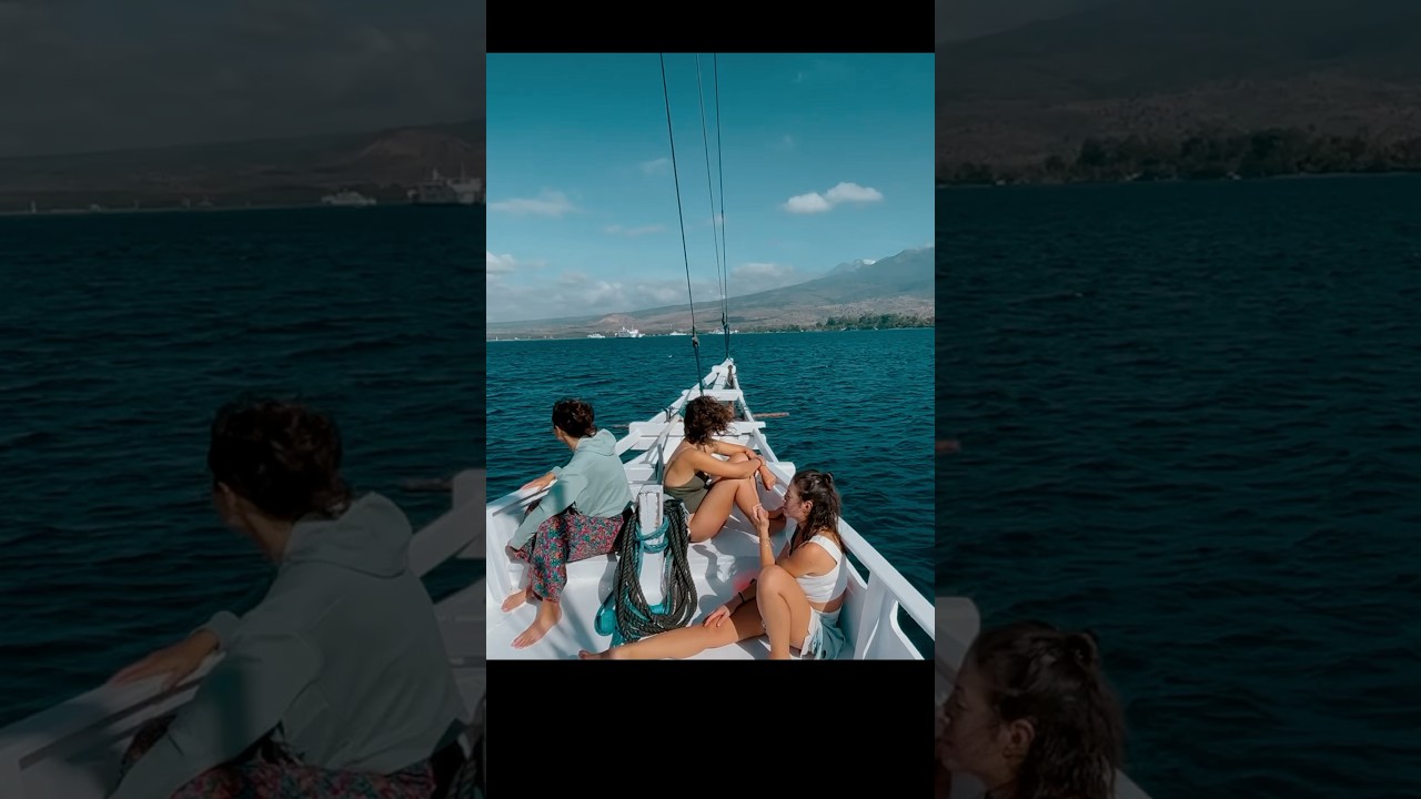 BALI BOAT CRASH - Fast boat from Gili Islands to Bali. #shorts #youtubeshorts #bali
