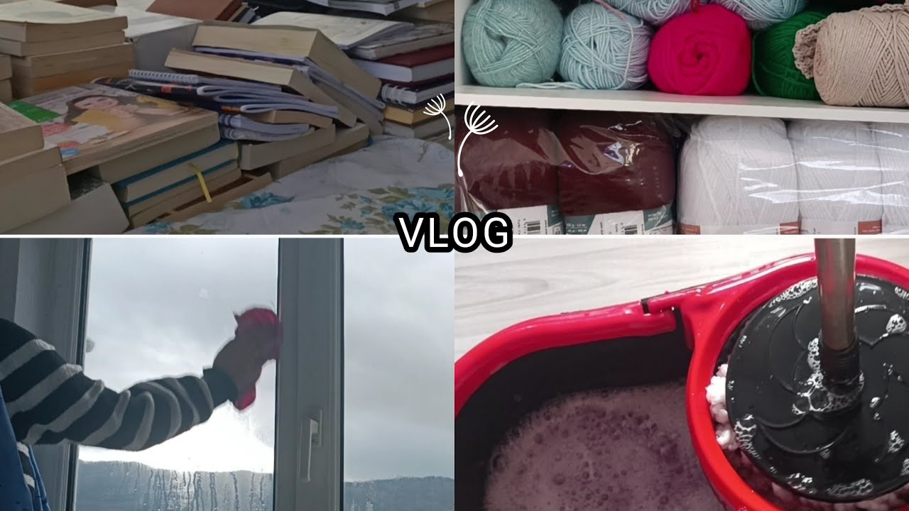 TEMİZLİK VLOG|| Kitaplık Düzeni ✨|Yatak Odası Temizliği 💫| Dip Köşe Temizlik 🧹🧽| Kargo Açılımı 💃🏻