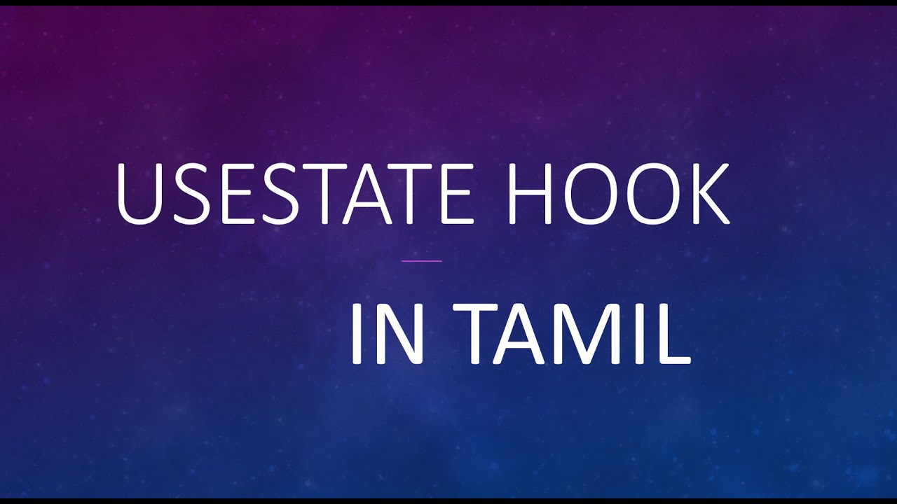 useState in React JS explained with 3 usecases  in Tamil.