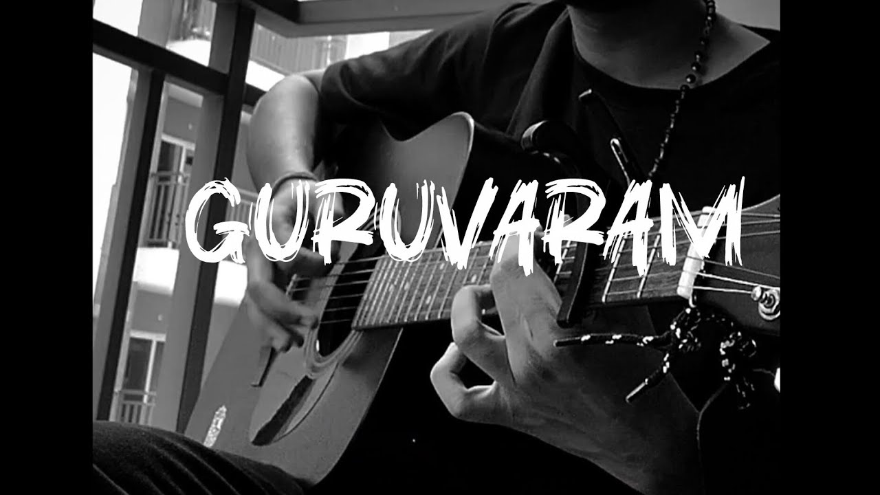 Guruvaram guitar cover🖤✨| Jai Babu|