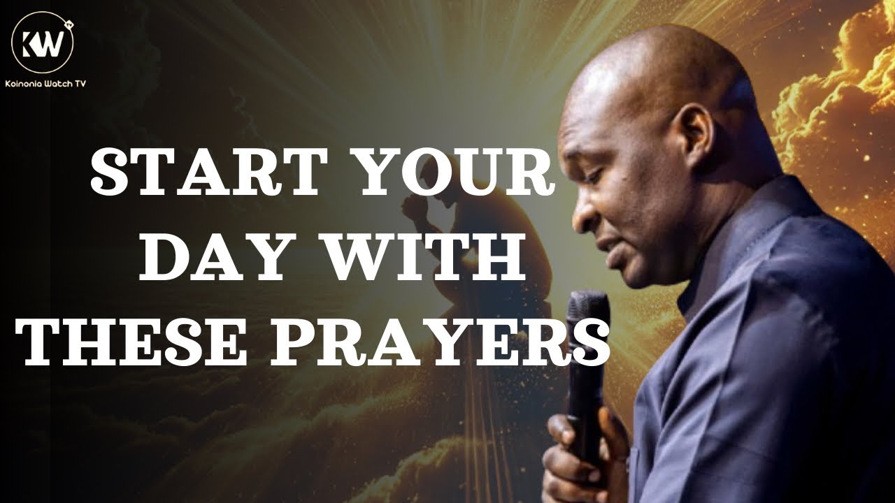 COMMAND YOUR DAY: PRAYER FOR RESTORATION AND DIVINE ACCELERATION - Apostle Joshua Selman