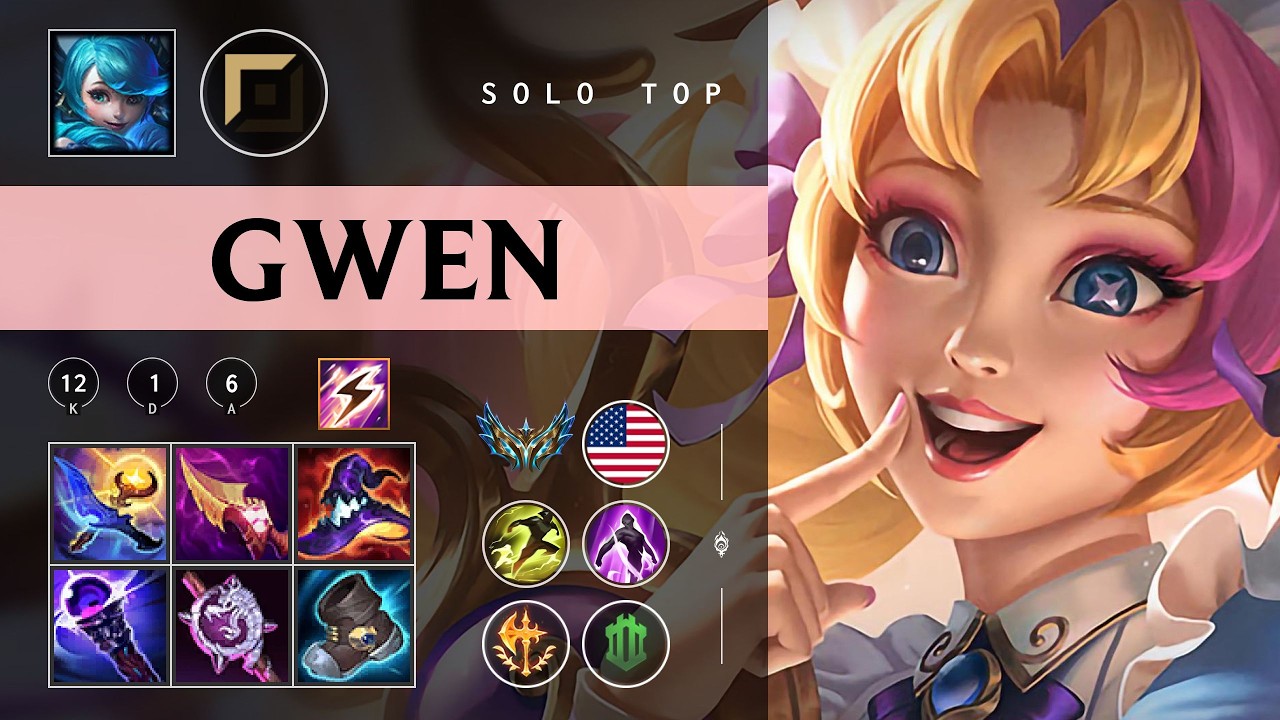 Gwen Top vs Ambessa - NA Challenger Patch 26.05