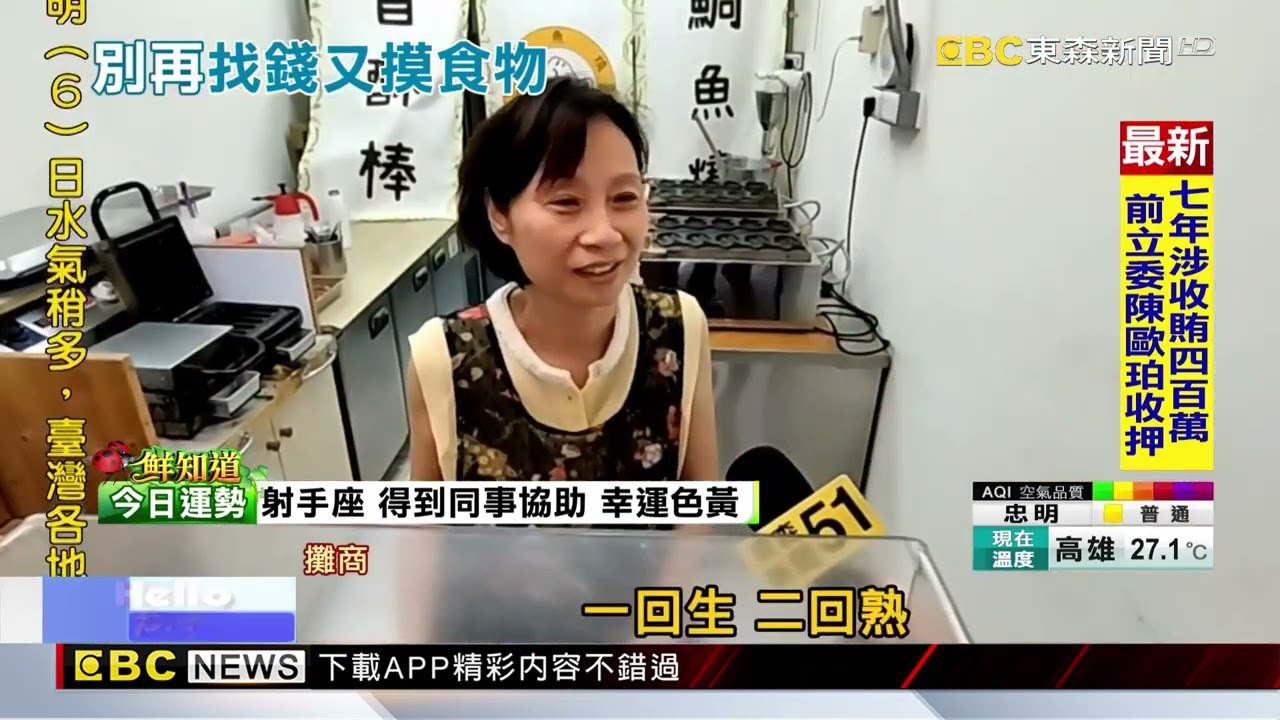 攤商.餐飲業「要分手」！ 找錢再碰食物恐挨罰6萬-2億 @newsebc