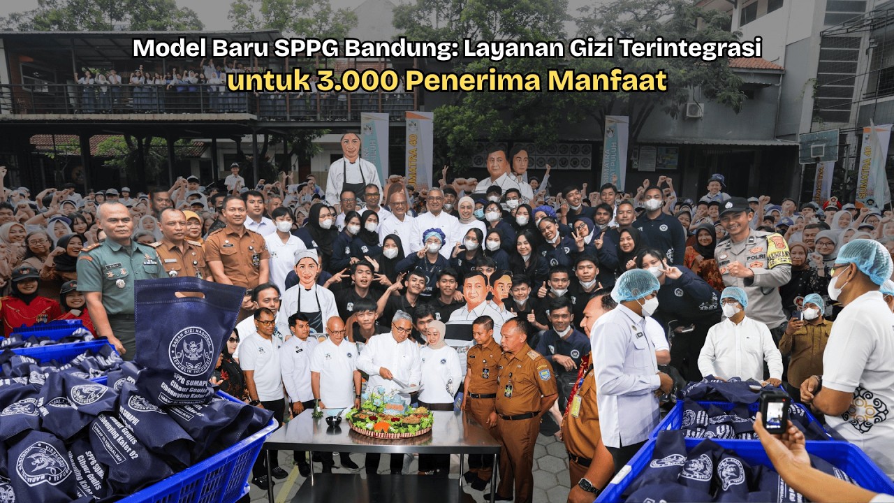Model Baru SPPG Bandung: Layanan Gizi Terintegrasi untuk 3.000 Penerima Manfaat